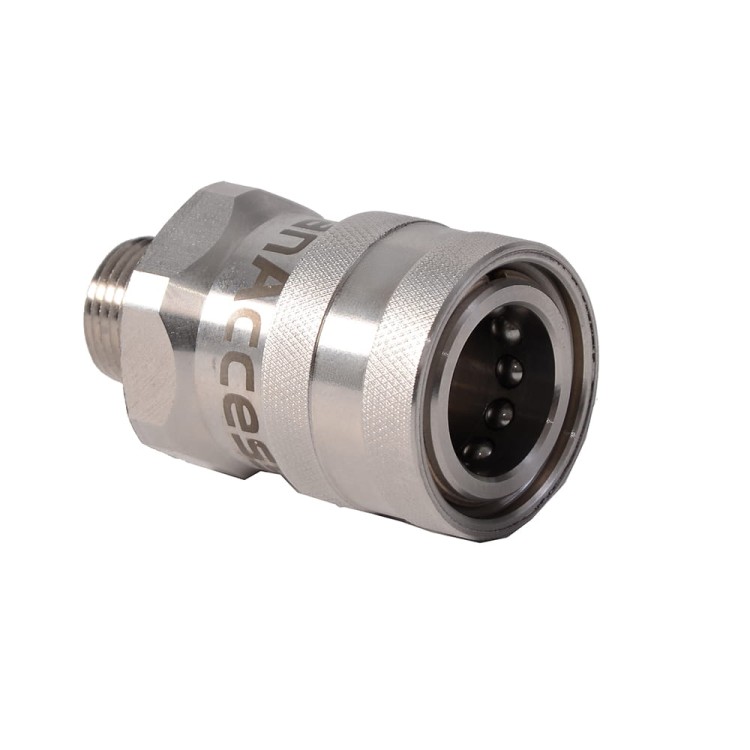 Szybkozłącze żeńskie GZ 3/8’’ ze stali nierdzewnej – centralne systemy mycia