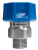 Szybkozłącze żeńskie ULTRA HYGIENIC® Antimicrobial GW ½’’ – niebieskie, do centralnych systemów mycia