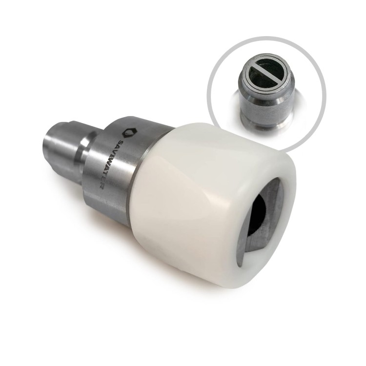 Lanca pianowa SAVE WATER ULTRA HYGIENIC® 70 mm z dyszą 50/200 – centralne systemy mycia